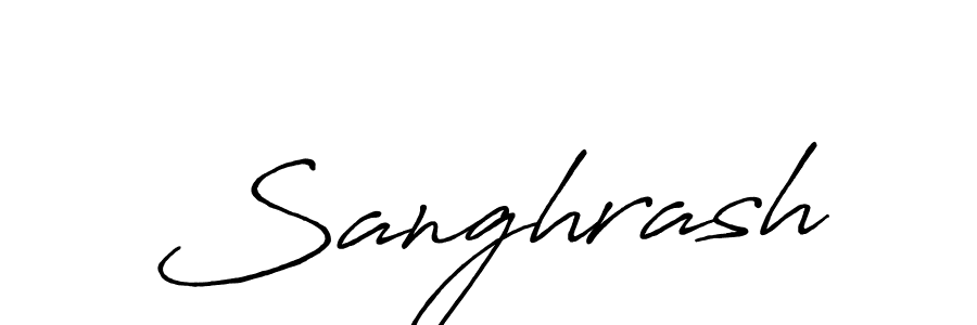 Design your own signature with our free online signature maker. With this signature software, you can create a handwritten (Antro_Vectra_Bolder) signature for name Sanghrash. Sanghrash signature style 7 images and pictures png