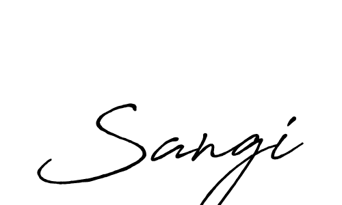 if you are searching for the best signature style for your name Sangi. so please give up your signature search. here we have designed multiple signature styles  using Antro_Vectra_Bolder. Sangi signature style 7 images and pictures png