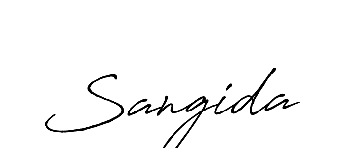 Make a short Sangida signature style. Manage your documents anywhere anytime using Antro_Vectra_Bolder. Create and add eSignatures, submit forms, share and send files easily. Sangida signature style 7 images and pictures png