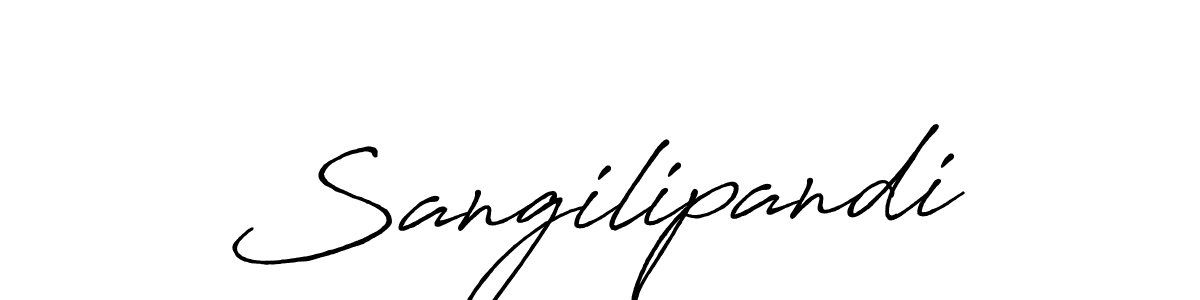 Antro_Vectra_Bolder is a professional signature style that is perfect for those who want to add a touch of class to their signature. It is also a great choice for those who want to make their signature more unique. Get Sangilipandi name to fancy signature for free. Sangilipandi signature style 7 images and pictures png