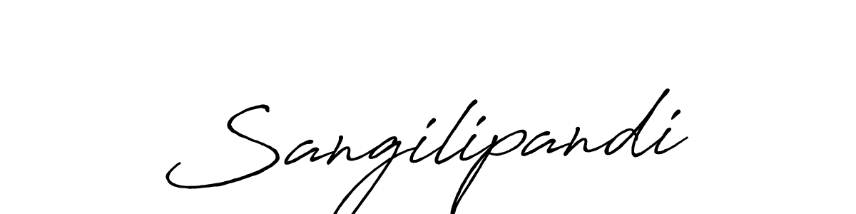 if you are searching for the best signature style for your name Sangilipandi. so please give up your signature search. here we have designed multiple signature styles  using Antro_Vectra_Bolder. Sangilipandi signature style 7 images and pictures png