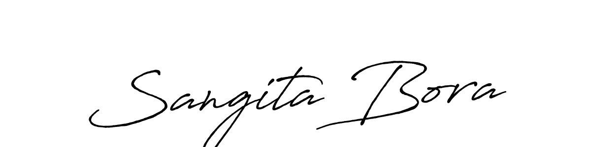 Here are the top 10 professional signature styles for the name Sangita Bora. These are the best autograph styles you can use for your name. Sangita Bora signature style 7 images and pictures png