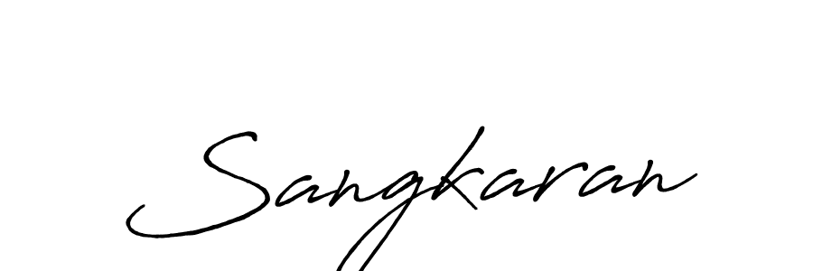 Make a beautiful signature design for name Sangkaran. With this signature (Antro_Vectra_Bolder) style, you can create a handwritten signature for free. Sangkaran signature style 7 images and pictures png