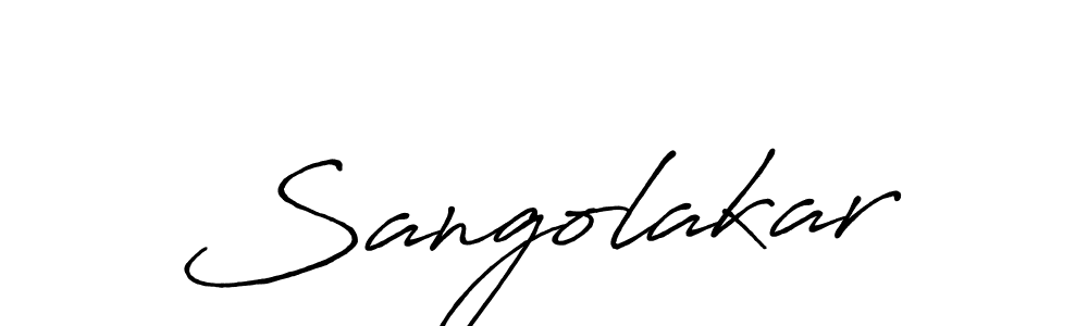 Also You can easily find your signature by using the search form. We will create Sangolakar name handwritten signature images for you free of cost using Antro_Vectra_Bolder sign style. Sangolakar signature style 7 images and pictures png