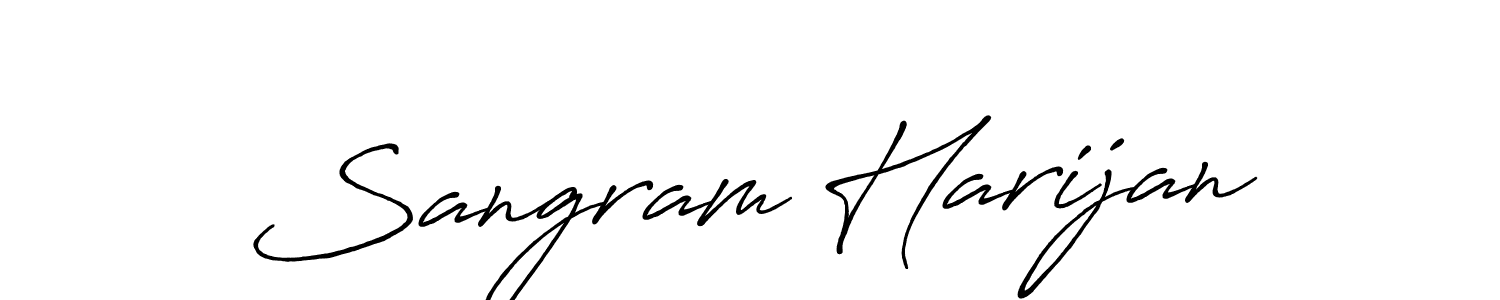 Make a short Sangram Harijan signature style. Manage your documents anywhere anytime using Antro_Vectra_Bolder. Create and add eSignatures, submit forms, share and send files easily. Sangram Harijan signature style 7 images and pictures png