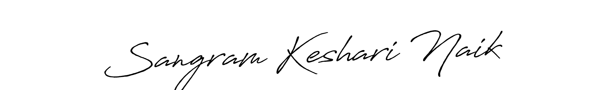 How to make Sangram Keshari Naik signature? Antro_Vectra_Bolder is a professional autograph style. Create handwritten signature for Sangram Keshari Naik name. Sangram Keshari Naik signature style 7 images and pictures png