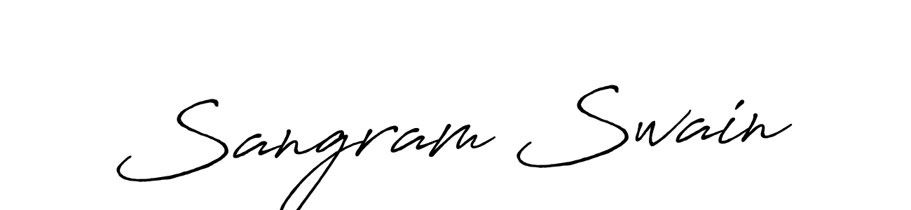 Also You can easily find your signature by using the search form. We will create Sangram Swain name handwritten signature images for you free of cost using Antro_Vectra_Bolder sign style. Sangram Swain signature style 7 images and pictures png