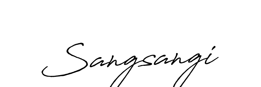 The best way (Antro_Vectra_Bolder) to make a short signature is to pick only two or three words in your name. The name Sangsangi include a total of six letters. For converting this name. Sangsangi signature style 7 images and pictures png