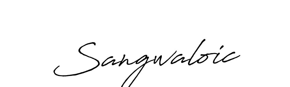 Antro_Vectra_Bolder is a professional signature style that is perfect for those who want to add a touch of class to their signature. It is also a great choice for those who want to make their signature more unique. Get Sangwaloic name to fancy signature for free. Sangwaloic signature style 7 images and pictures png