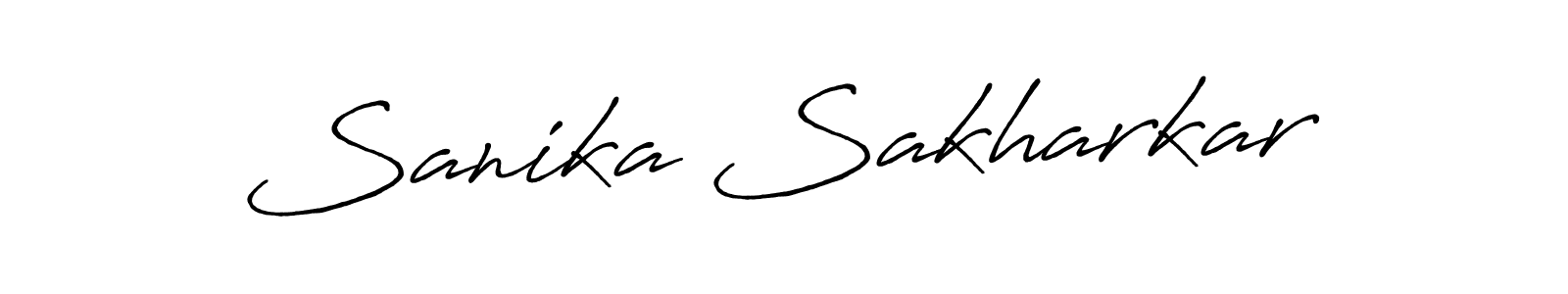 The best way (Antro_Vectra_Bolder) to make a short signature is to pick only two or three words in your name. The name Sanika Sakharkar include a total of six letters. For converting this name. Sanika Sakharkar signature style 7 images and pictures png