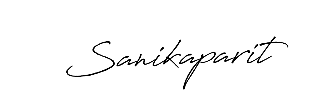 The best way (Antro_Vectra_Bolder) to make a short signature is to pick only two or three words in your name. The name Sanikaparit include a total of six letters. For converting this name. Sanikaparit signature style 7 images and pictures png