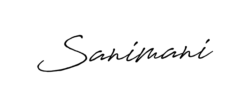 How to Draw Sanimani signature style? Antro_Vectra_Bolder is a latest design signature styles for name Sanimani. Sanimani signature style 7 images and pictures png