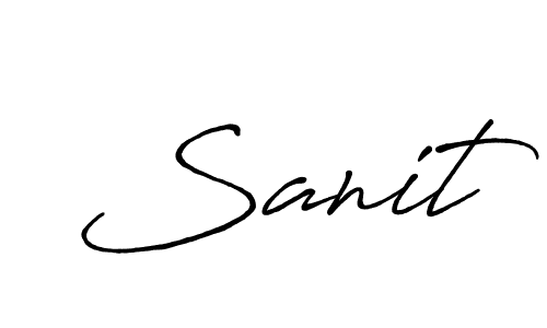 Here are the top 10 professional signature styles for the name Sanit. These are the best autograph styles you can use for your name. Sanit signature style 7 images and pictures png