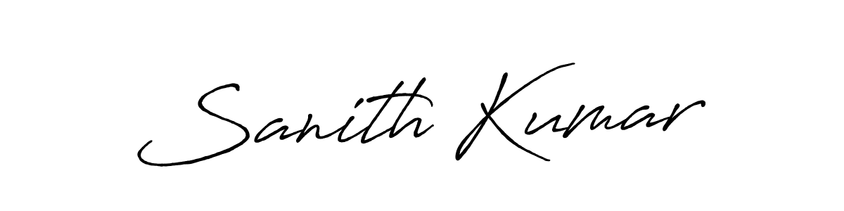 Once you've used our free online signature maker to create your best signature Antro_Vectra_Bolder style, it's time to enjoy all of the benefits that Sanith Kumar name signing documents. Sanith Kumar signature style 7 images and pictures png