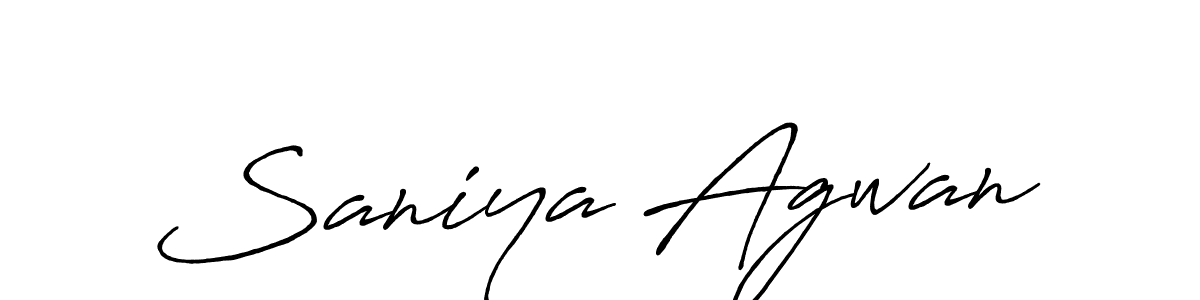 It looks lik you need a new signature style for name Saniya Agwan. Design unique handwritten (Antro_Vectra_Bolder) signature with our free signature maker in just a few clicks. Saniya Agwan signature style 7 images and pictures png