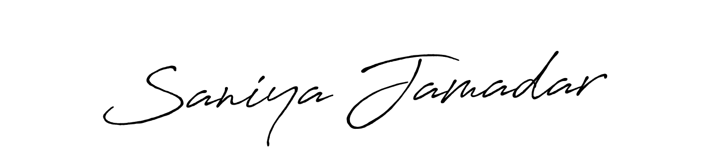 It looks lik you need a new signature style for name Saniya Jamadar. Design unique handwritten (Antro_Vectra_Bolder) signature with our free signature maker in just a few clicks. Saniya Jamadar signature style 7 images and pictures png