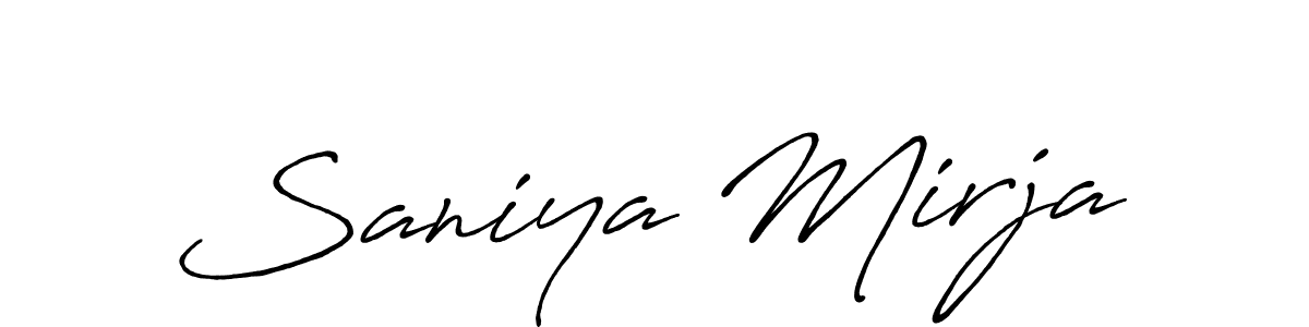 How to Draw Saniya Mirja signature style? Antro_Vectra_Bolder is a latest design signature styles for name Saniya Mirja. Saniya Mirja signature style 7 images and pictures png