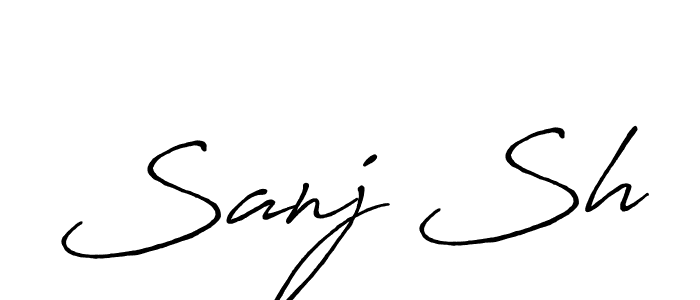 See photos of Sanj Sh official signature by Spectra . Check more albums & portfolios. Read reviews & check more about Antro_Vectra_Bolder font. Sanj Sh signature style 7 images and pictures png
