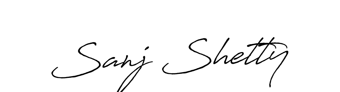 Similarly Antro_Vectra_Bolder is the best handwritten signature design. Signature creator online .You can use it as an online autograph creator for name Sanj Shetty. Sanj Shetty signature style 7 images and pictures png