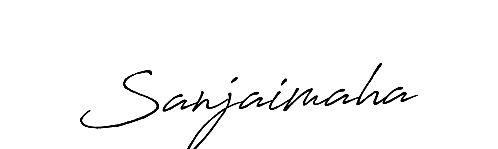 It looks lik you need a new signature style for name Sanjaimaha. Design unique handwritten (Antro_Vectra_Bolder) signature with our free signature maker in just a few clicks. Sanjaimaha signature style 7 images and pictures png