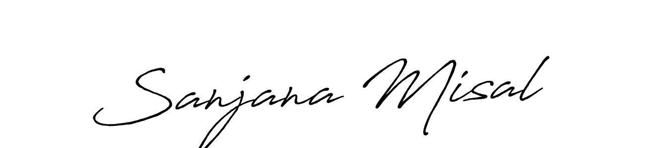if you are searching for the best signature style for your name Sanjana Misal. so please give up your signature search. here we have designed multiple signature styles  using Antro_Vectra_Bolder. Sanjana Misal signature style 7 images and pictures png
