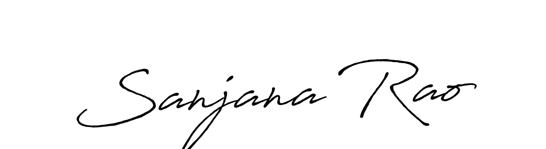 How to Draw Sanjana Rao signature style? Antro_Vectra_Bolder is a latest design signature styles for name Sanjana Rao. Sanjana Rao signature style 7 images and pictures png