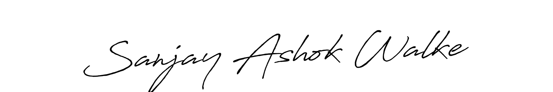 Similarly Antro_Vectra_Bolder is the best handwritten signature design. Signature creator online .You can use it as an online autograph creator for name Sanjay Ashok Walke. Sanjay Ashok Walke signature style 7 images and pictures png