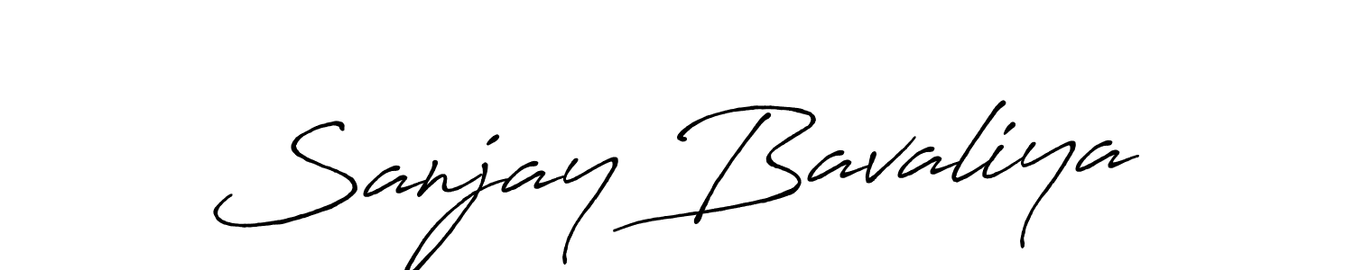 Make a short Sanjay Bavaliya signature style. Manage your documents anywhere anytime using Antro_Vectra_Bolder. Create and add eSignatures, submit forms, share and send files easily. Sanjay Bavaliya signature style 7 images and pictures png