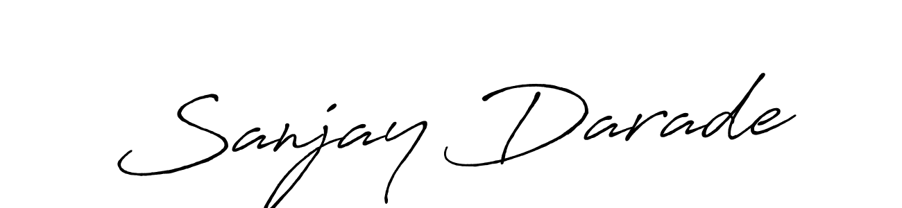 This is the best signature style for the Sanjay Darade name. Also you like these signature font (Antro_Vectra_Bolder). Mix name signature. Sanjay Darade signature style 7 images and pictures png