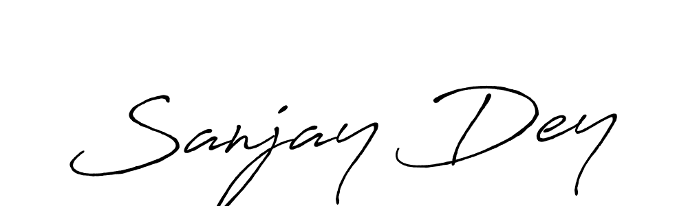 How to Draw Sanjay Dey signature style? Antro_Vectra_Bolder is a latest design signature styles for name Sanjay Dey. Sanjay Dey signature style 7 images and pictures png