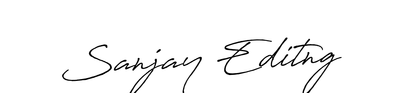 Make a beautiful signature design for name Sanjay Editng. Use this online signature maker to create a handwritten signature for free. Sanjay Editng signature style 7 images and pictures png