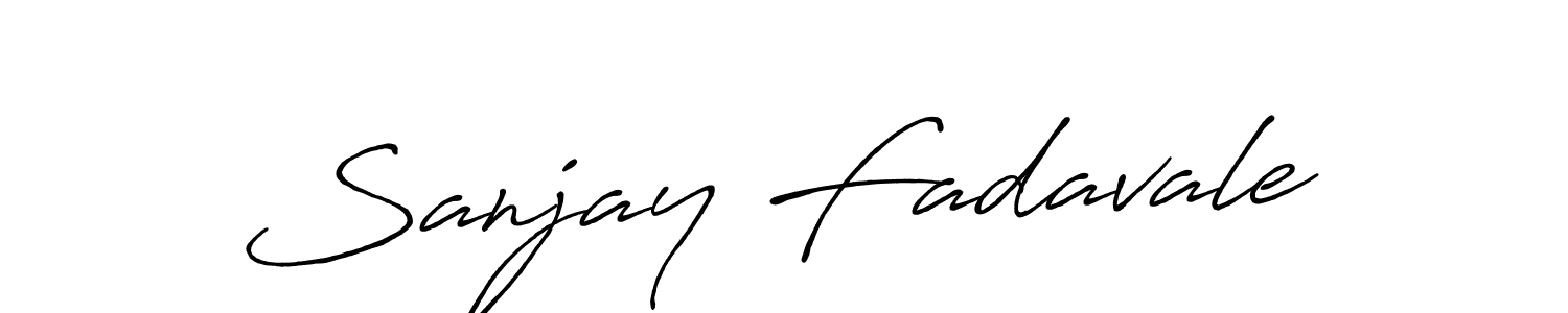 Also You can easily find your signature by using the search form. We will create Sanjay Fadavale name handwritten signature images for you free of cost using Antro_Vectra_Bolder sign style. Sanjay Fadavale signature style 7 images and pictures png