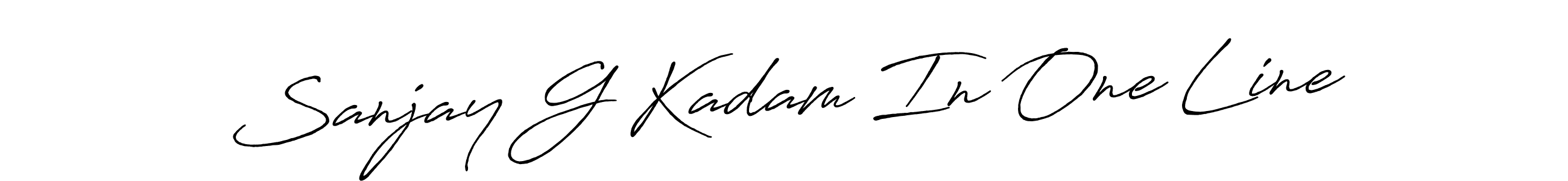 This is the best signature style for the Sanjay G Kadam In One Line name. Also you like these signature font (Antro_Vectra_Bolder). Mix name signature. Sanjay G Kadam In One Line signature style 7 images and pictures png