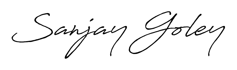 Antro_Vectra_Bolder is a professional signature style that is perfect for those who want to add a touch of class to their signature. Get Sanjay Goley name fancy signature for free. Sanjay Goley signature style 7 images and pictures png