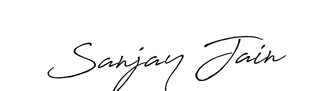 Once you've used our free online signature maker to create your best signature Antro_Vectra_Bolder style, it's time to enjoy all of the benefits that Sanjay Jain name signing documents. Sanjay Jain signature style 7 images and pictures png