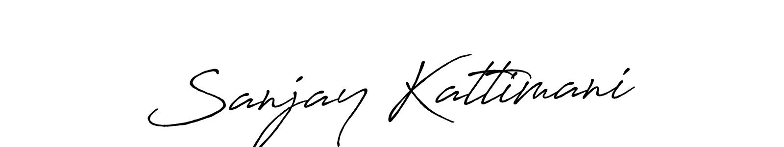 Also we have Sanjay Kattimani name is the best signature style. Create professional handwritten signature collection using Antro_Vectra_Bolder autograph style. Sanjay Kattimani signature style 7 images and pictures png