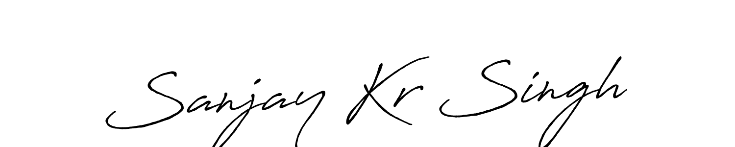 This is the best signature style for the Sanjay Kr Singh name. Also you like these signature font (Antro_Vectra_Bolder). Mix name signature. Sanjay Kr Singh signature style 7 images and pictures png