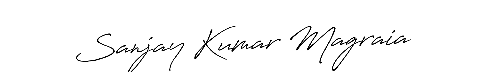 Also You can easily find your signature by using the search form. We will create Sanjay Kumar Magraia name handwritten signature images for you free of cost using Antro_Vectra_Bolder sign style. Sanjay Kumar Magraia signature style 7 images and pictures png