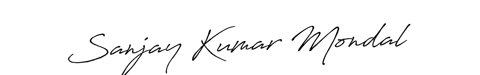 Make a short Sanjay Kumar Mondal signature style. Manage your documents anywhere anytime using Antro_Vectra_Bolder. Create and add eSignatures, submit forms, share and send files easily. Sanjay Kumar Mondal signature style 7 images and pictures png