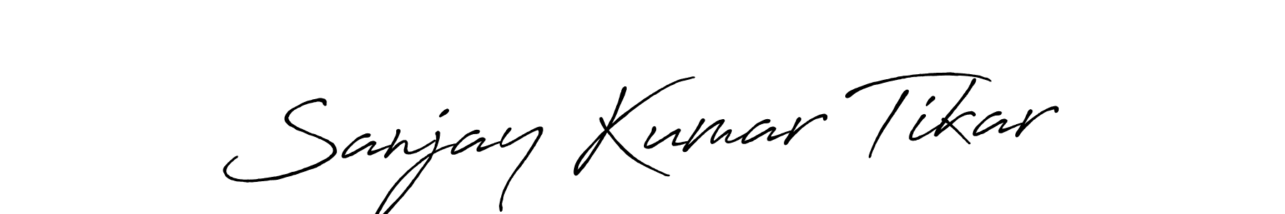 Similarly Antro_Vectra_Bolder is the best handwritten signature design. Signature creator online .You can use it as an online autograph creator for name Sanjay Kumar Tikar. Sanjay Kumar Tikar signature style 7 images and pictures png