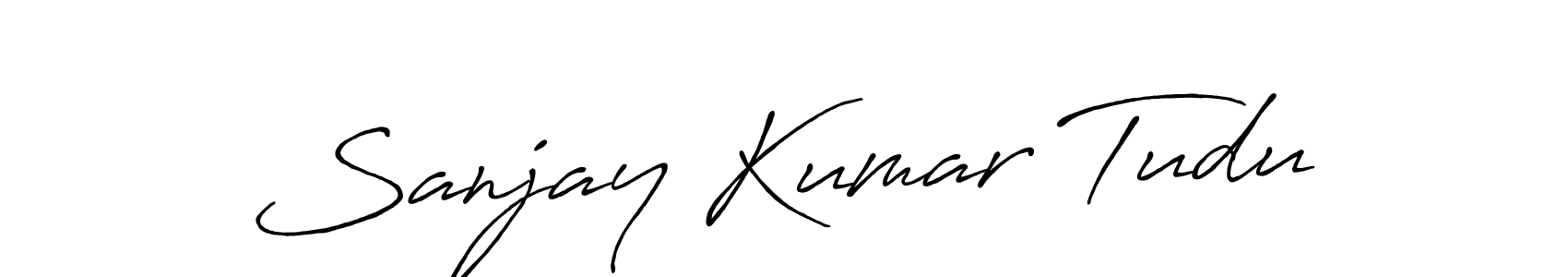 How to Draw Sanjay Kumar Tudu signature style? Antro_Vectra_Bolder is a latest design signature styles for name Sanjay Kumar Tudu. Sanjay Kumar Tudu signature style 7 images and pictures png