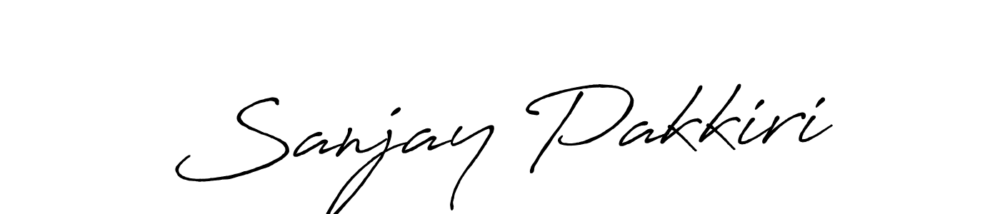 Antro_Vectra_Bolder is a professional signature style that is perfect for those who want to add a touch of class to their signature. It is also a great choice for those who want to make their signature more unique. Get Sanjay Pakkiri name to fancy signature for free. Sanjay Pakkiri signature style 7 images and pictures png