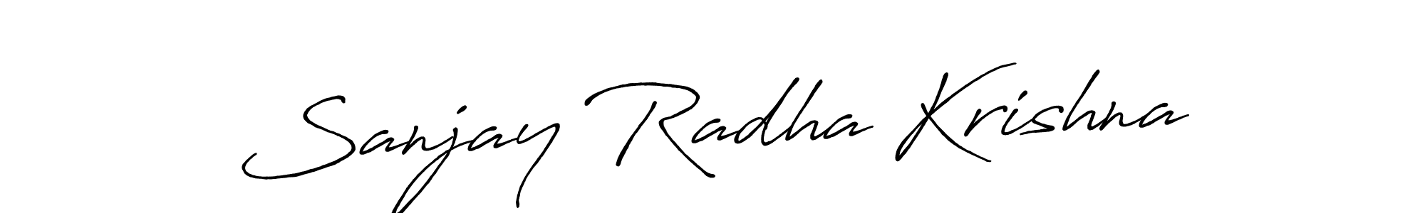 How to Draw Sanjay Radha Krishna signature style? Antro_Vectra_Bolder is a latest design signature styles for name Sanjay Radha Krishna. Sanjay Radha Krishna signature style 7 images and pictures png