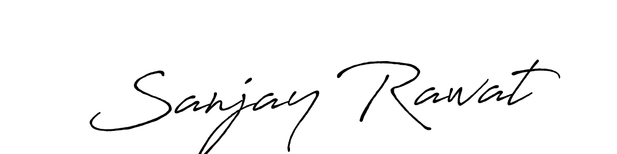 if you are searching for the best signature style for your name Sanjay Rawat. so please give up your signature search. here we have designed multiple signature styles  using Antro_Vectra_Bolder. Sanjay Rawat signature style 7 images and pictures png