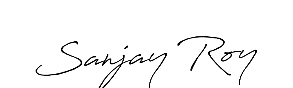 Similarly Antro_Vectra_Bolder is the best handwritten signature design. Signature creator online .You can use it as an online autograph creator for name Sanjay Roy. Sanjay Roy signature style 7 images and pictures png