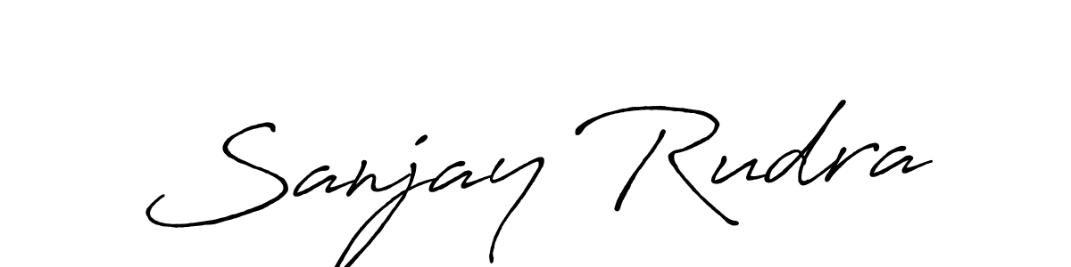 This is the best signature style for the Sanjay Rudra name. Also you like these signature font (Antro_Vectra_Bolder). Mix name signature. Sanjay Rudra signature style 7 images and pictures png