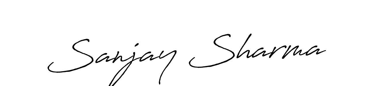 Make a beautiful signature design for name Sanjay Sharma. Use this online signature maker to create a handwritten signature for free. Sanjay Sharma signature style 7 images and pictures png