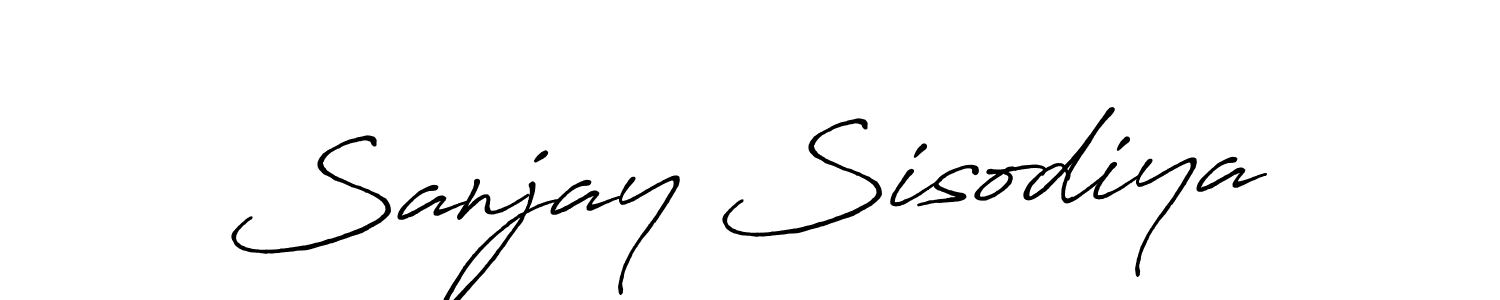 This is the best signature style for the Sanjay Sisodiya name. Also you like these signature font (Antro_Vectra_Bolder). Mix name signature. Sanjay Sisodiya signature style 7 images and pictures png