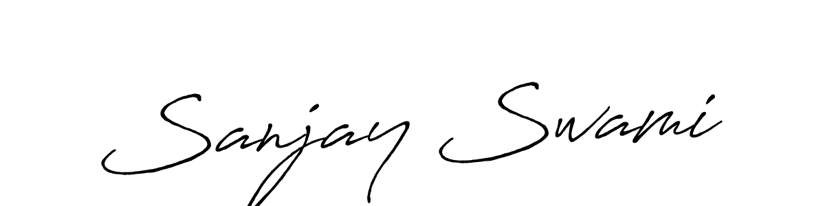 Also You can easily find your signature by using the search form. We will create Sanjay Swami name handwritten signature images for you free of cost using Antro_Vectra_Bolder sign style. Sanjay Swami signature style 7 images and pictures png