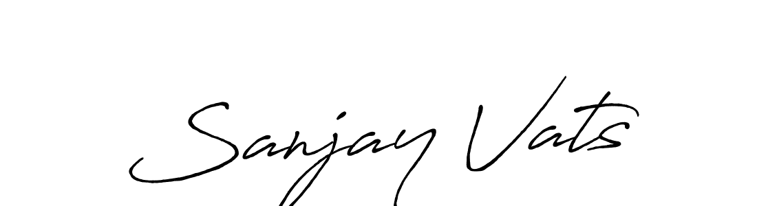 See photos of Sanjay Vats official signature by Spectra . Check more albums & portfolios. Read reviews & check more about Antro_Vectra_Bolder font. Sanjay Vats signature style 7 images and pictures png